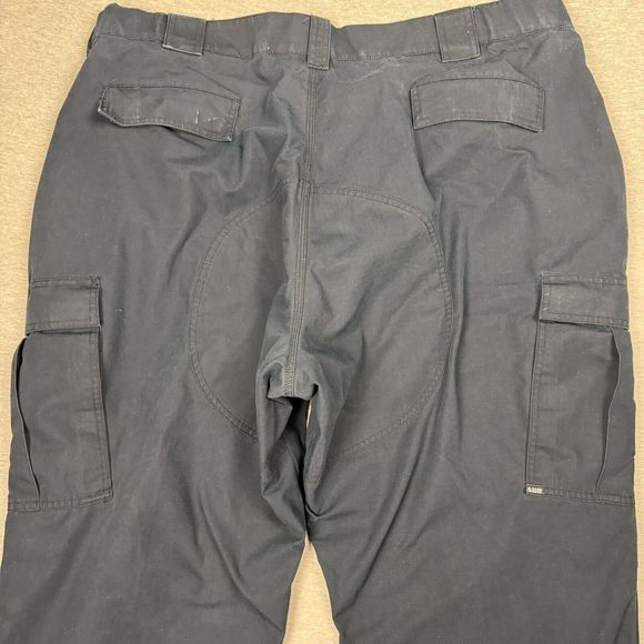 5.11 tactical pants mens 4x W47xL34 dark gray drawstring ankles flaws - Picture 10 of 11